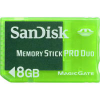 Sandisk Gaming MS Pro Duo 8GB (SDMSG-008G-B4)